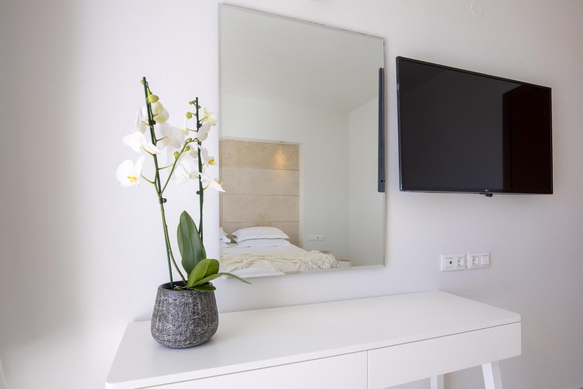 Akrogiali Beach Hotel Apartments Mália Quarto foto