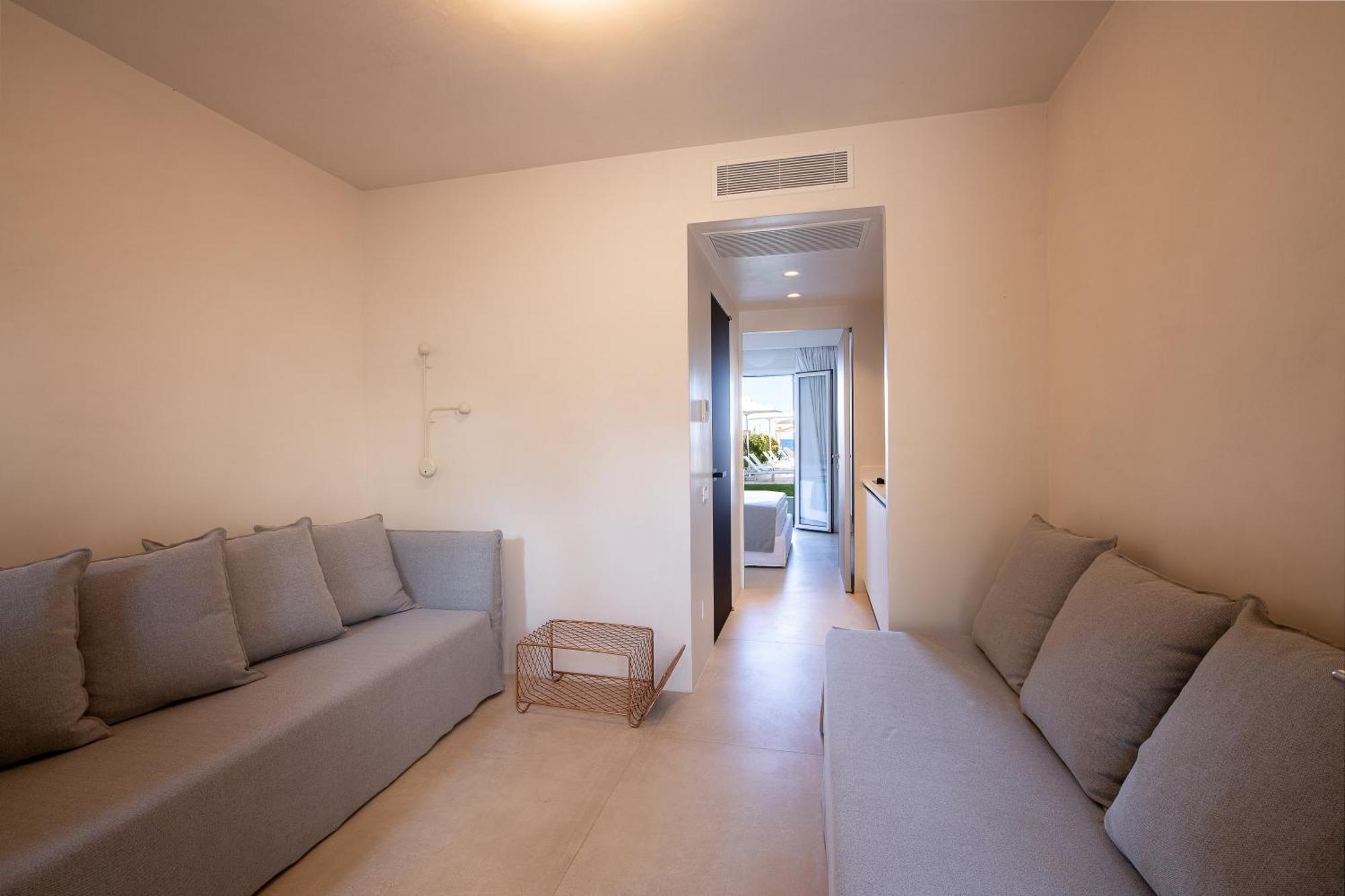 Akrogiali Beach Hotel Apartments Mália Quarto foto